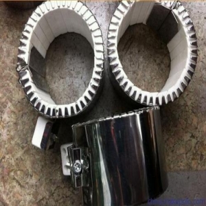管状电热圈100–400℃结构紧凑